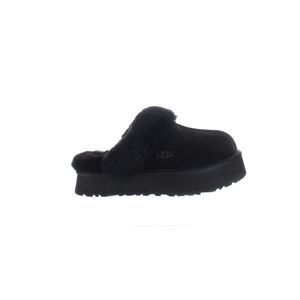 UGG Womens Disquette Black Mule Slippers Size 8 Medium (B, M)